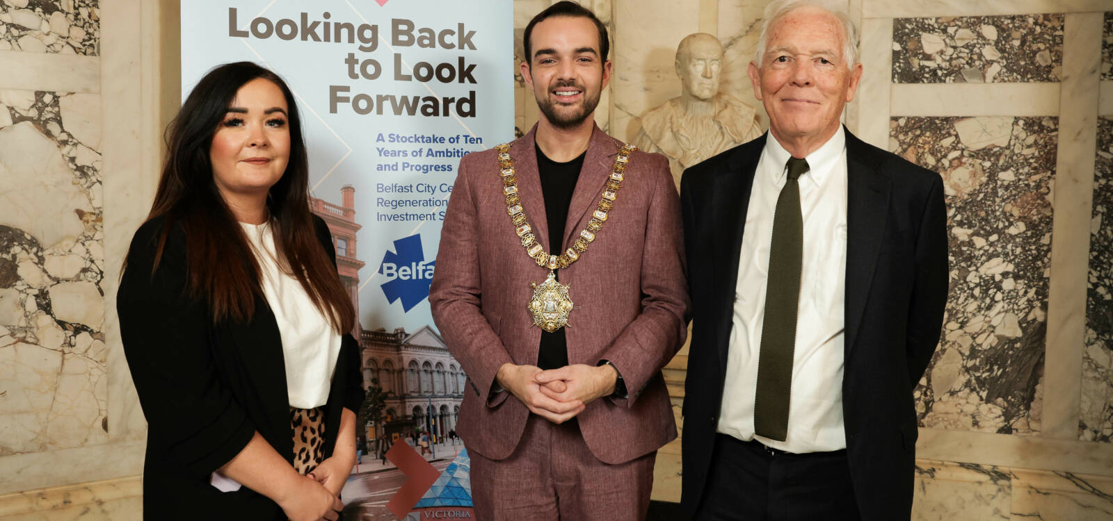 Cllr Natasha Brennan Lord Mayor Joe Berridge